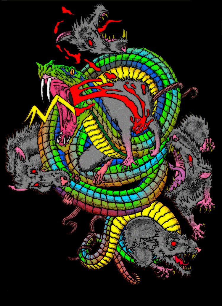 Black Leviatan ratas completo fondo